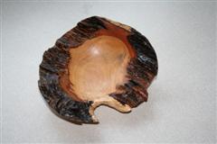 Natural edge bowl by Bill Burden